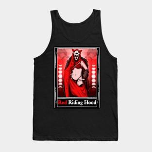 Red Riding Hood Tarot Tank Top